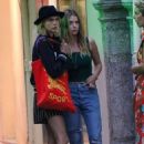 Ashley Benson and Cara Delevigne – Out in Saint Tropez