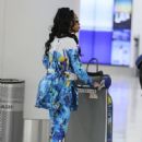 Vivica A. Fox &#8211; In a tie-died tracksuit for her arrival at LAX in Los Angeles