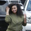 Blac Chyna and King Cairo at a Bowling Alley in Woodland Hills, California - December 11, 2016