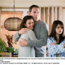 Dorothy and Robert Quimby (Bridget Moynahan, left, and John Corbett) and daughter Beezus display varying reactions to Ramona's antics. Photo credit: Alan Markfield