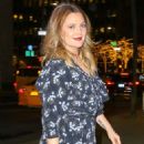 Drew Barrymore in Long Dress – Shopping in NY