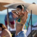 Chantel Jeffries – In a bikini on the beach in Miami Beach