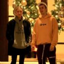 Hailey Baldwin and Justin Bieber – Outside the Montage Hotel in Beverly Hills