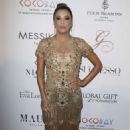 Eva Longoria in Marchesa Dress : Global Gift Gala