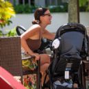 Lucy Mecklenburgh – Seen on her Caribbean holiday at the beach in Barbados - 454 x 532