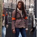 Danai Gurira – On the set of ‘The Walking Dead Summit’ in New Jersey - 454 x 681