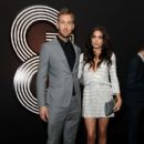 Aarika Wolf and Calvin Harris - GQ and Giorgio Armani Grammy Afterparty - 399 x 600