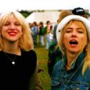 Pre Cold-War Courtney Love and Kim Gordon, Reading Festival, UK 1991