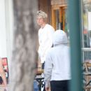 Megan Fox with Machine Gun Kelly – Picking up some food in Studio City