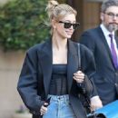 Hailey Baldwin – Leaves Hotel in Los Angeles