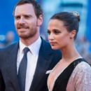 Actress Alicia Vikander attends the premiere of 'The Light Between Oceans' during the 73rd Venice Film Festival at Sala Grande on September 2, 2016 in Venice, Italy