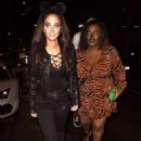 Tulisa Contostavlos – Arrives at PLT Halloween Party in Manchester - 454 x 705