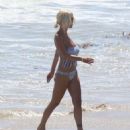 Shauna Sand – Bikini candids in Malibu