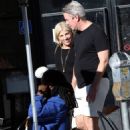 Selma Blair – Is seen with a male friend at Joan’s on Third in Los Angeles - 454 x 681