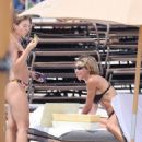 Chantel Jeffries – In bikini at the beach with a friend in Miami