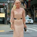 Lindsey Vonn – Out in a Gucci dress in New York