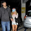 Ashley Tisdale and Scott Speer: Leaving the Arclight Theater in Hollywood - 454 x 608