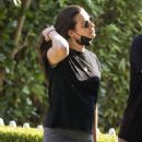 Lea Michele – Out in Brentwood
