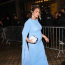 Amy Childs – in a tight blue dress at ITV Palooza in London
