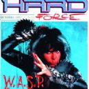 Blackie Lawless - Hard Force Magazine Cover [France] (October 1987)