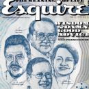 Benigno Aquino III, Fidel V. Ramos, Joseph Estrada, Gloria Arroyo - Esquire Magazine Cover [Philippines] (January 2012)