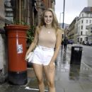 Mollie Winnard in Shorts – Out in Manchester - 454 x 644