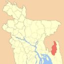Districts of Chittagong Division