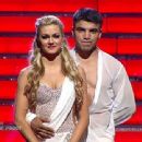 Victor Ortiz and Lindsay Arnold
