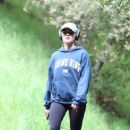Lucy Hale – On a hike in Los Angeles