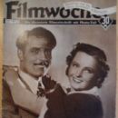 Johannes Heesters - Filmwoche Magazine Cover [Germany] (11 August 1937)