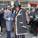 Erykah Badu &#8211; Thom Browne fashion show during Paris Fashion Week