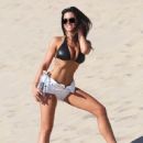 Jenna Chapple does a photo shoot in the sunny Mojave, California Desert on December 2, 2014 - 451 x 594