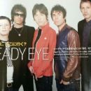 Liam Gallagher, Chris Sharrock, Jay Mehler, Andy Bell, Gem Archer - rockin´ on Magazine Pictorial [Japan] (May 2013) - 454 x 340