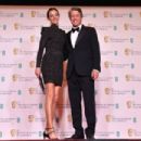 Hugh Grant and Anna Elisabet Eberstein - The EE British Academy Film Awards 2021 - Arrivals