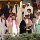 Princess Diana during a visit to the Equestrian Club on November 15, 1986 in Riyadh, Saudi Arabia