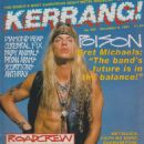 Bret Michaels - Kerrang Magazine Cover [United Kingdom] (9 November 1991)
