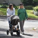 Ashley Hart – With Jessica Hart out for a walk in Los Angeles - 454 x 360