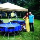 Maria and Mike Bennett's wedding shower in August 2014 - 454 x 340