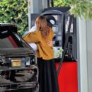 Kaia Gerber &#8211; Seen at a Gas Station in Los Angeles