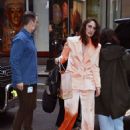 Sara Bareilles – Arrives at NBC studios in New York - 454 x 624