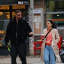 Camila Mendes – is seen during a stroll in New York City