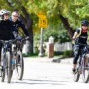 Robin Wright – Bike ride in Brentwood