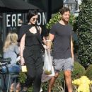Jaimie Alexander – Seen with writer director David Raymond at a Farmers Market in Los Angeles - 454 x 560