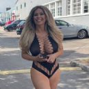 Nicola McLean – Wearing a Ann Summers bodysuit while out in London - 454 x 867