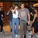 BARBARA PALVIN and Dylan Sprouse Out for First Time After Getting Married in Hollywood 07/23/2023