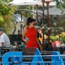 Eva Longoria – Seen on the terrace of the Martinez Hotel during 2022 Cannes Film Festival - 454 x 302