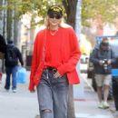 Gigi Hadid – Seen after a meeting in the Big Apple
