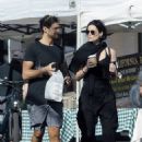 Jaimie Alexander – Seen with writer director David Raymond at a Farmers Market in Los Angeles