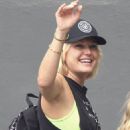 Malin Akerman – Seen at with her friends in Los Angeles