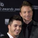 Tim Campbell and Anthony Callea